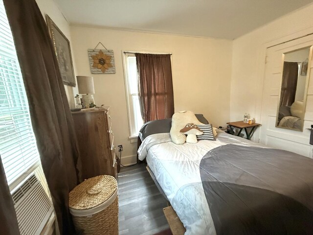 1229 W 6th St, Sterling, IL 61081 - bedroom featuring dark wood-style floors