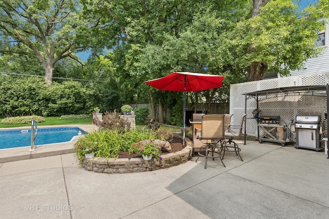 0S706 Madison St, Winfield, IL 60190 - view of patio / terrace with a grill