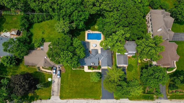 0S706 Madison St, Winfield, IL 60190 - aerial perspective of suburban area