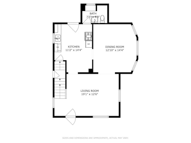 458 Douglas St, Joliet, IL 60435 - view of property floor plan