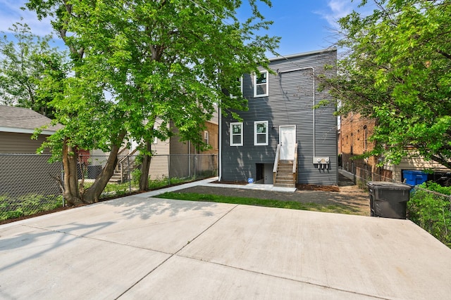 7925 S May St, Chicago, IL 60620 - back of property with entry steps