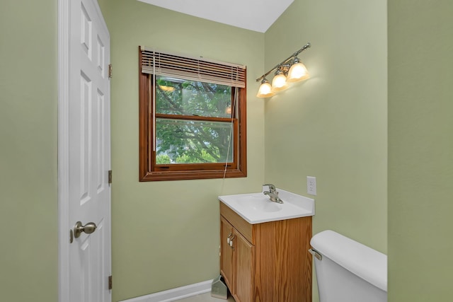402 Kenyon Ave, Romeoville, IL 60446 - half bath featuring vanity and toilet