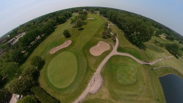 170 Manchester Dr Unit 406, Buffalo Grove, IL 60089 - aerial view of property and surrounding area with a golf club