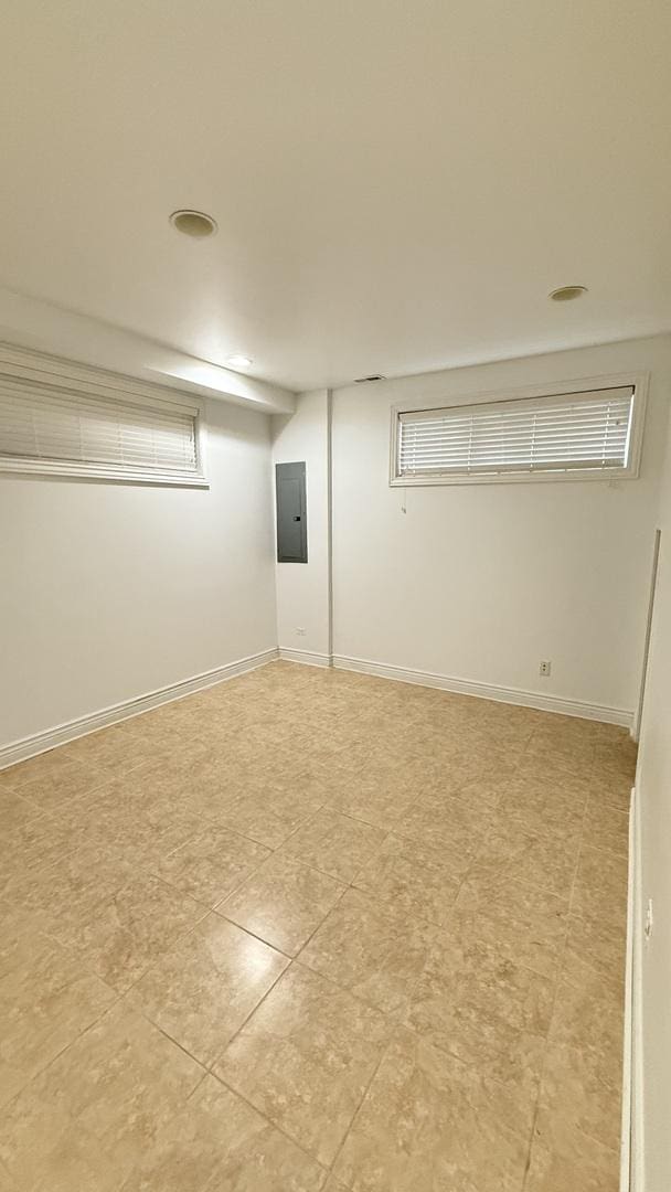 3004 S Canal St, Chicago, IL 60616 - below grade area featuring electric panel