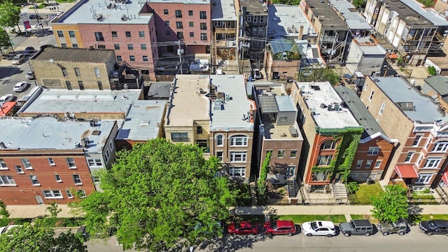 2744 W Haddon Ave Unit 2, Chicago, IL 60622 - aerial view of residential area