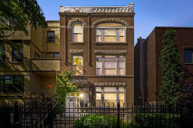 2744 W Haddon Ave Unit 2, Chicago, IL 60622 - view of front of home featuring brick siding