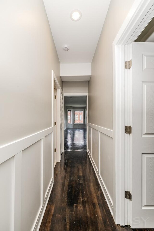 3651 W Grenshaw St, Chicago, IL 60624 - hallway featuring wood finished floors