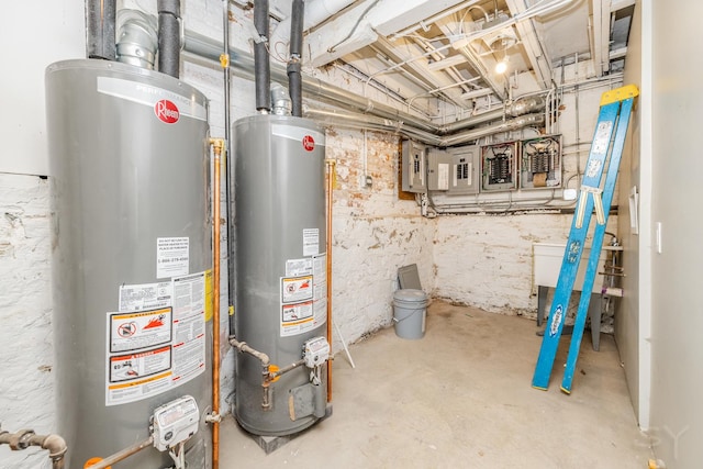 3651 W Grenshaw St, Chicago, IL 60624 - utilities with gas water heater and electric panel