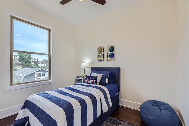 9556 S Winchester Ave, Chicago, IL 60643 - bedroom featuring wood finished floors and a ceiling fan