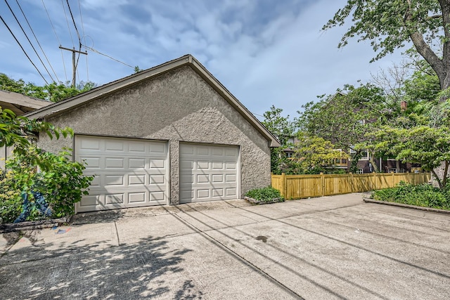 9556 S Winchester Ave, Chicago, IL 60643 - view of detached garage