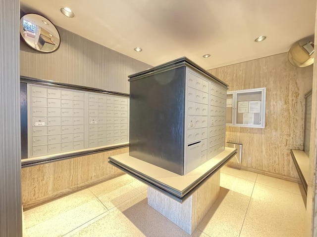 88 W Schiller St Unit 2805L, Chicago, IL 60610 - view of property's community with mail area and recessed lighting