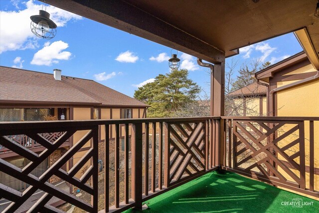 1778 Gloucester Ct Unit B, Wheaton, IL 60189 - view of wooden terrace