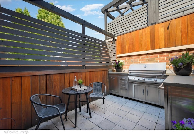 2015 N Howe St, Chicago, IL 60614 - view of patio / terrace with a pergola