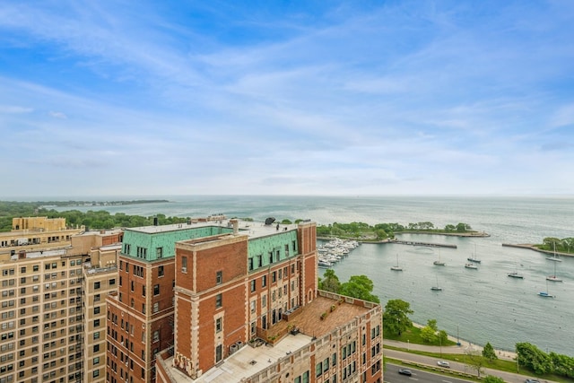 421 W Melrose St Unit 10B, Chicago, IL 60657 - bird's eye view of a nearby body of water