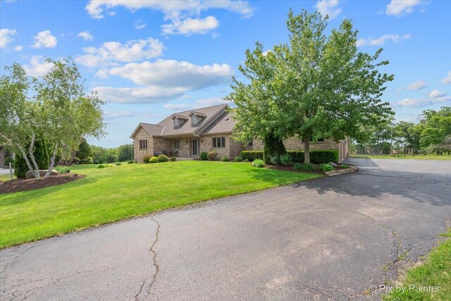 3609 Sagebrush Ct, Johnsburg, IL 60051 - view of front of home featuring a front lawn
