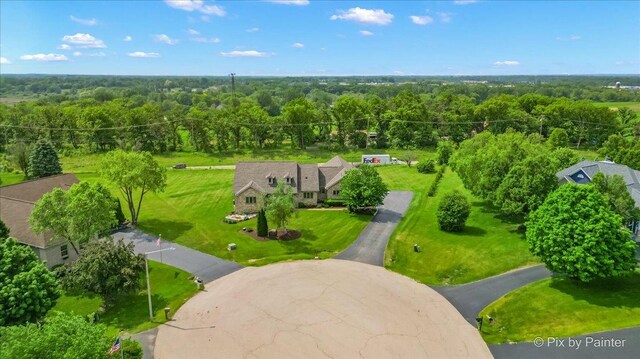 3609 Sagebrush Ct, Johnsburg, IL 60051 - aerial view of a heavily wooded area