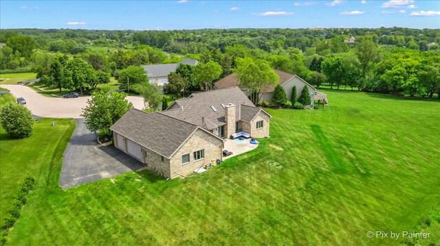 3609 Sagebrush Ct, Johnsburg, IL 60051 - view from above of property