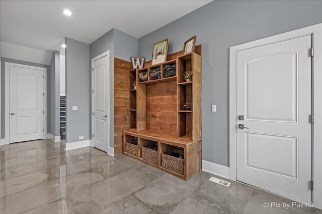 1044 Redbud Ln, Sugar Grove, IL 60554 - mudroom featuring marble tiled floors and recessed lighting