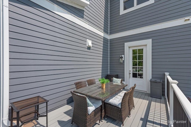 1044 Redbud Ln, Sugar Grove, IL 60554 - wooden terrace with outdoor dining space