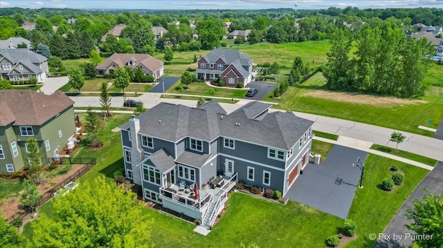 1044 Redbud Ln, Sugar Grove, IL 60554 - aerial view of residential area