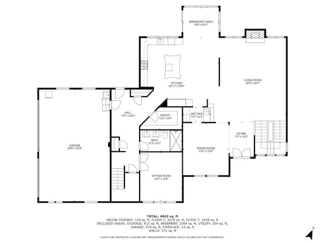 1044 Redbud Ln, Sugar Grove, IL 60554 - view of floor plan / room layout