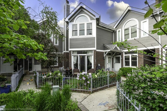 3315 N Racine Ave Unit E, Chicago, IL 60657 - multi unit property with brick siding and a chimney