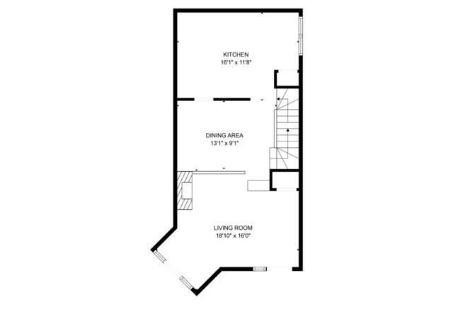 3315 N Racine Ave Unit E, Chicago, IL 60657 - view of property floor plan