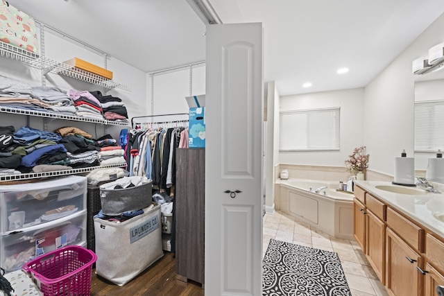 5225 Nicholas Ct, Oak Forest, IL 60452 - spacious closet featuring a sink