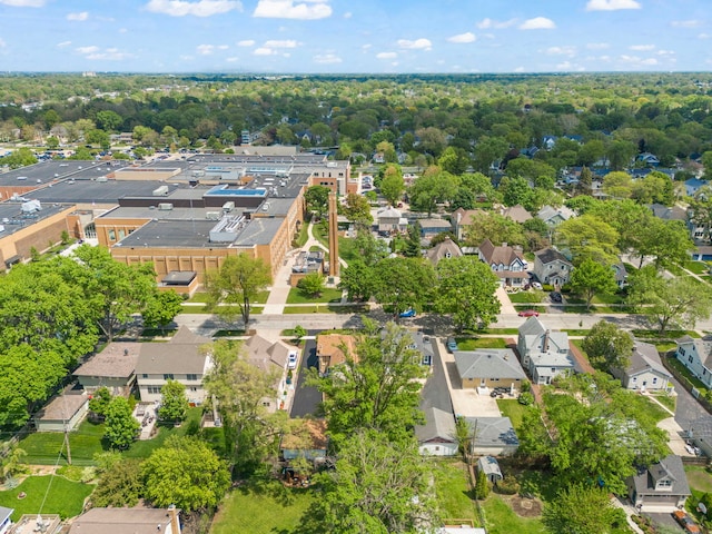 4520 Prince St, Downers Grove, IL 60515 - aerial overview of property's location with nearby suburban area