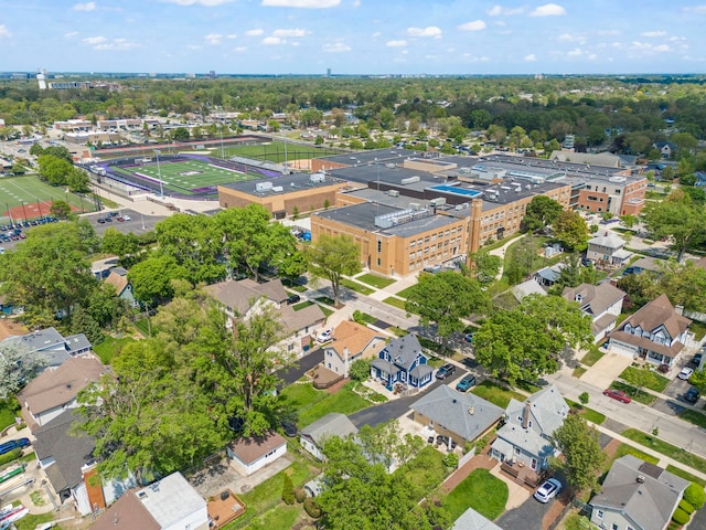 4520 Prince St, Downers Grove, IL 60515 - aerial view of property and surrounding area