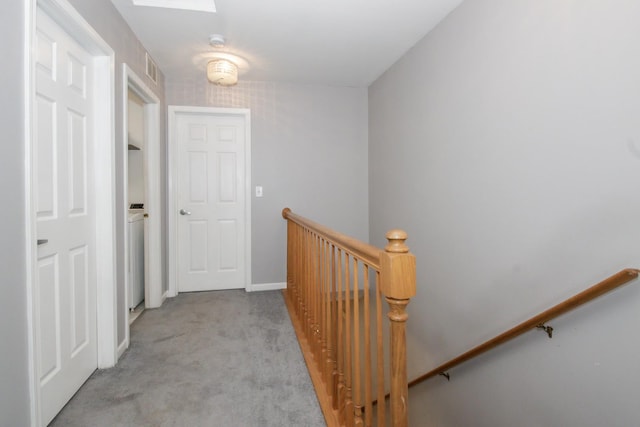 218 Partridge Ct, Algonquin, IL 60102 - corridor featuring an upstairs landing and carpet