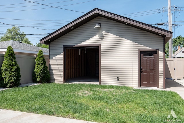 6012 S Narragansett Ave, Chicago, IL 60638 - view of detached garage