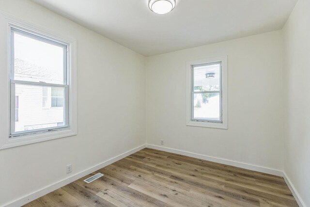 313 Grand Blvd, Loves Park, IL 61111 - spare room with plenty of natural light, baseboards, and light wood-style flooring