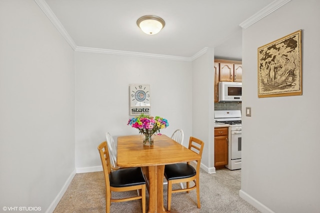 1226 S New Wilke Rd Unit 304, Arlington Heights, IL 60005 - dining space with ornamental molding and light carpet