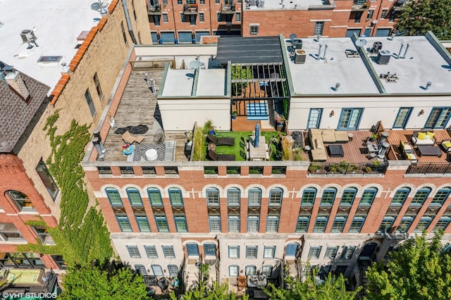 362 W Huron St Unit B, Chicago, IL 60654 - bird's eye view