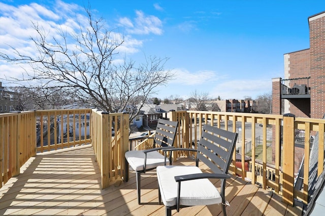 4854 W Addison St, Chicago, IL 60641 - view of deck