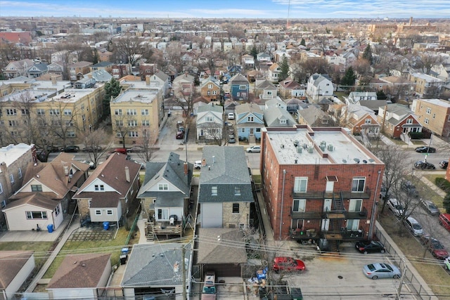 4854 W Addison St, Chicago, IL 60641 - aerial perspective of suburban area