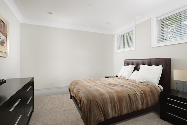 1617 N Bell Ave, Chicago, IL 60647 - bedroom featuring carpet floors and ornamental molding