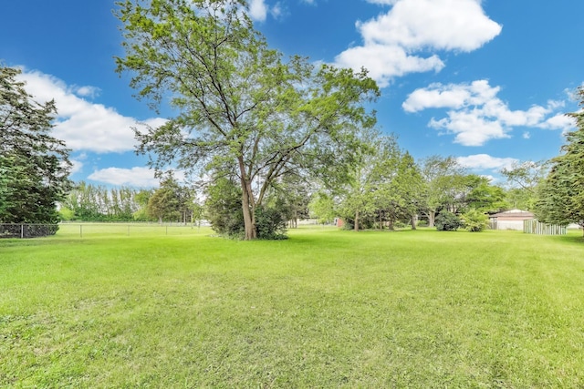 10117 Potter Rd, Des Plaines, IL 60016 - view of yard with view of wooded area