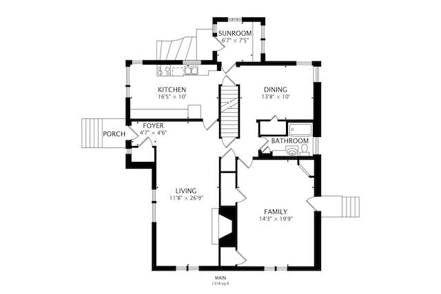 10117 Potter Rd, Des Plaines, IL 60016 - home floor plan