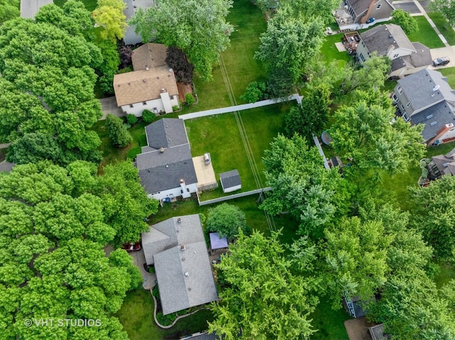 829 Brookside Dr, Bartlett, IL 60103 - aerial view of property and surrounding area with nearby suburban area