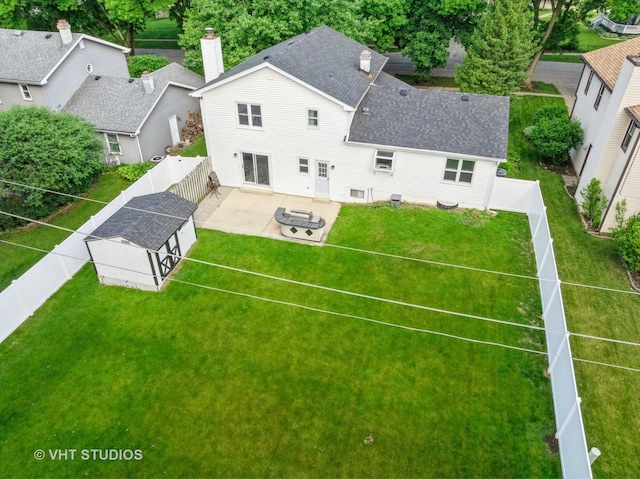 829 Brookside Dr, Bartlett, IL 60103 - view from above of property