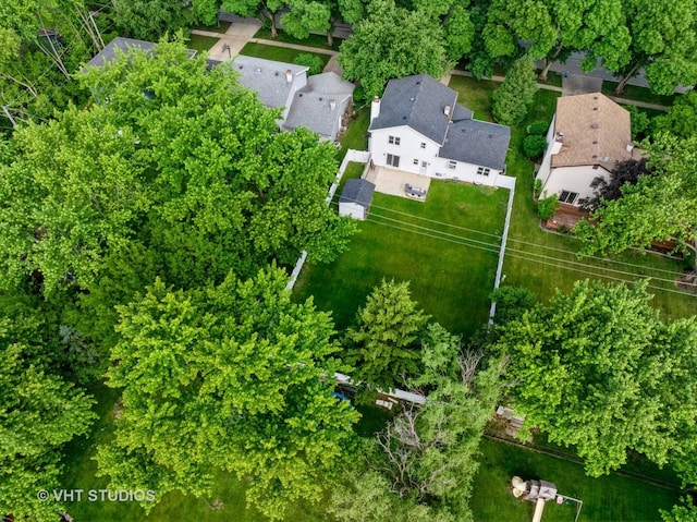 829 Brookside Dr, Bartlett, IL 60103 - bird's eye view