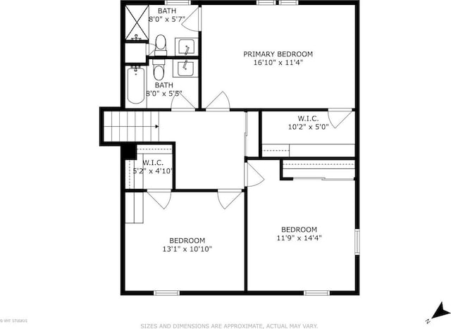 829 Brookside Dr, Bartlett, IL 60103 - view of floor plan / room layout