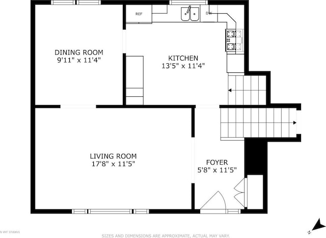 829 Brookside Dr, Bartlett, IL 60103 - view of room layout