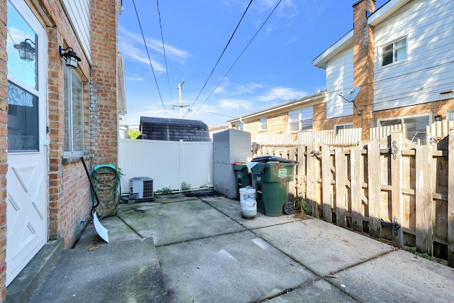 9002 N Clifton Ave, Niles, IL 60714 - view of patio with central AC unit
