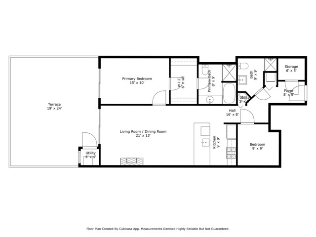 847 W Monroe St Unit 2B, Chicago, IL 60607 - room layout