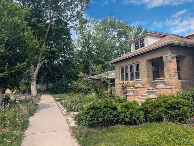 2558 W Cullom Ave, Chicago, IL 60618 - view of side of property featuring brick siding