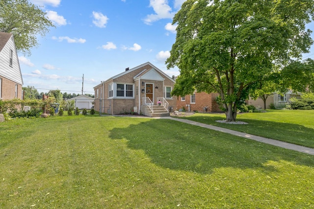 889 S Golf Cul De Sac St, Des Plaines, IL 60016 - bungalow featuring brick siding and a front yard