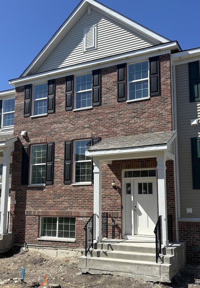 1905 Neubauer Cir Unit 1003, Lindenhurst, IL 60046 - view of front of house with brick siding